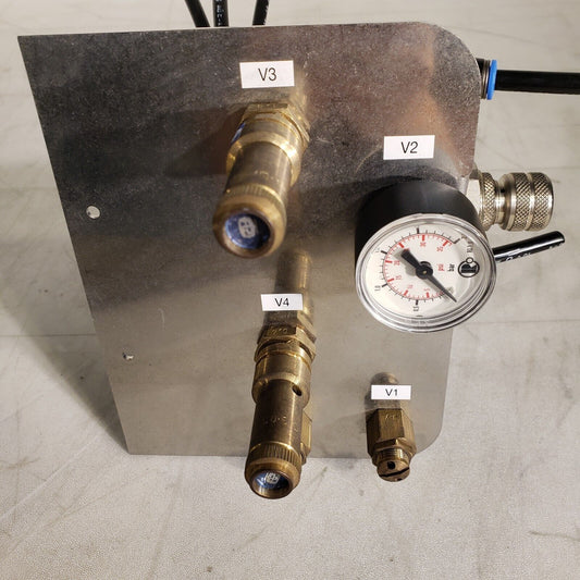 Kuhnke Air Manifold 50.780.00.25.10 TUV SV 05-882-8-D/G-0.57 from Bruker TOF