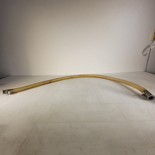 KF25 NW25 Reinforced Vacuum Pump Hose 1500mm 1.5m Length 40mm Flange OD