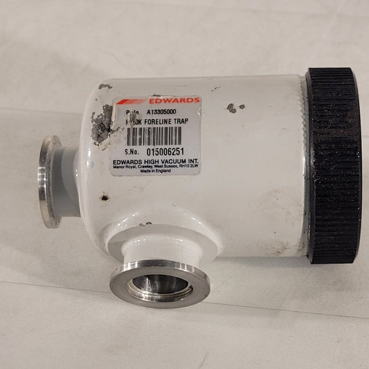 Edwards FL20K Foreline Trap A13305000 For High Vacuum KF25 Flange