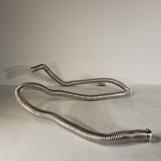 KF25 NW25 High Vacuum Pump Bellows Hose 2000mm 2M Length Stainless Steel QF25