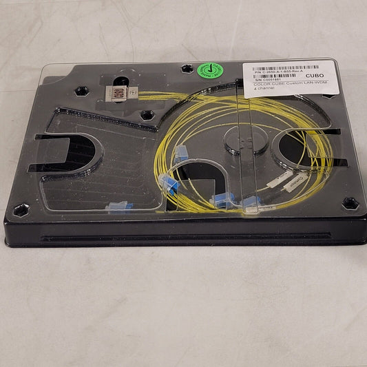 CUBO Color Cube Custom LAN-WDM C-2650-A-1-B55-Rec.A 4 Channels Filter Fiber