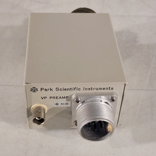 SIS ISI Park Scientific VP Preamp 9136 Coaxial Box 10-Pin Amphenol Round Twist