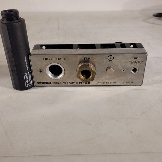 PIAB H125 Vacuum Pump P+ 450-500kPa 67-75psi  32.01.001