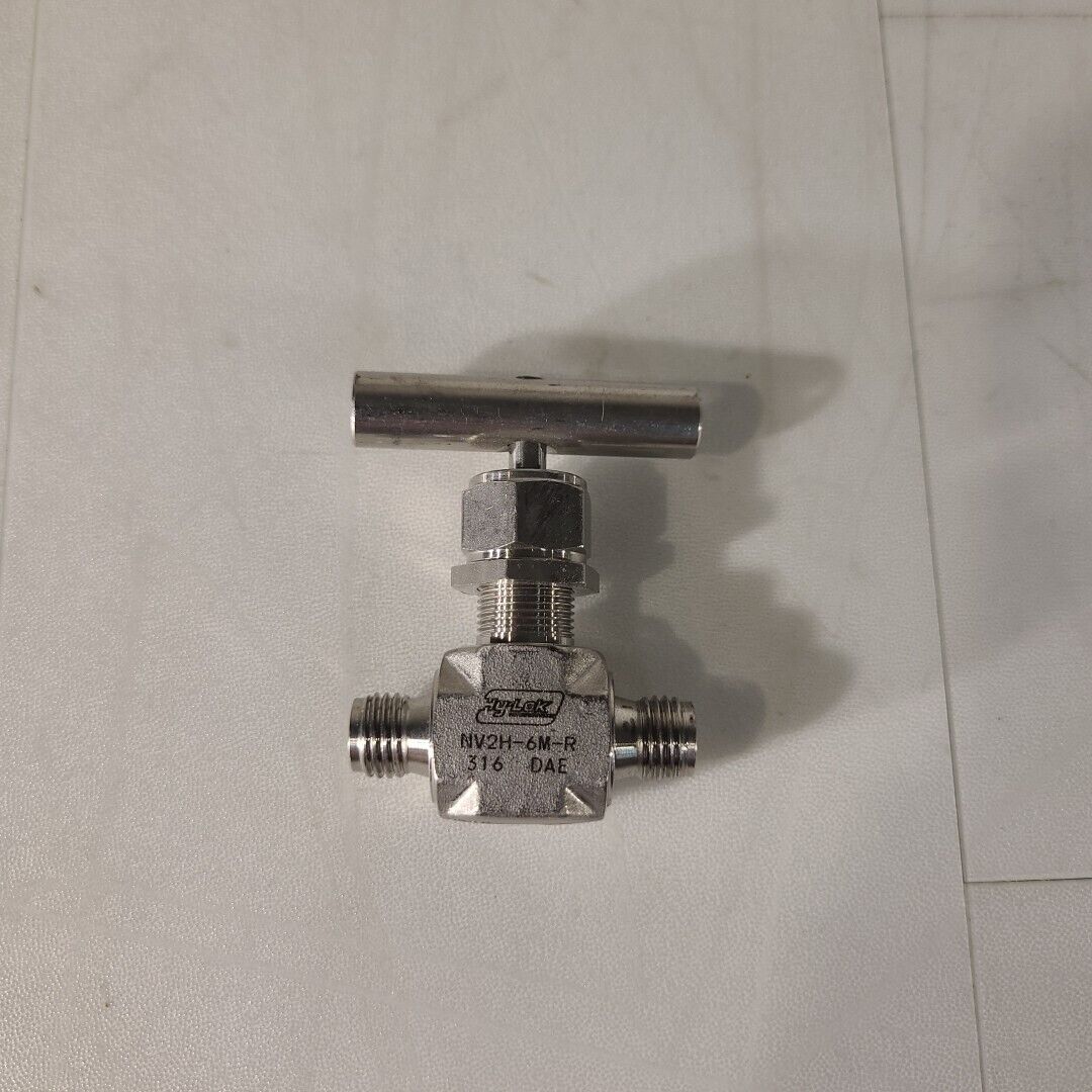HyLok NV2H-6M-R 316 Integral Bonnet Needle Valve NV Series