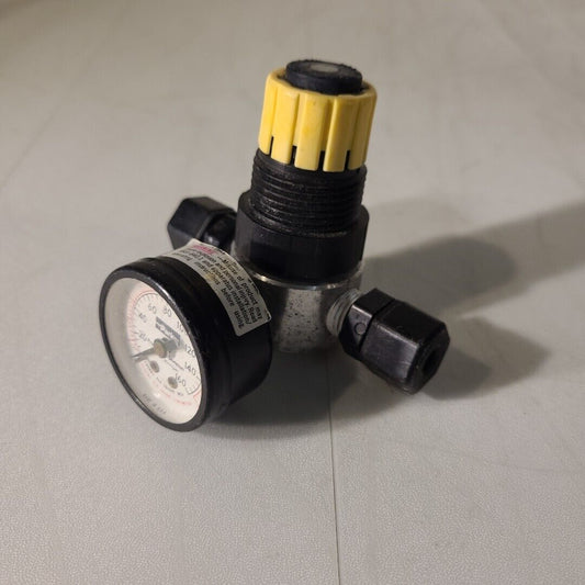 Parker 04R111FA JA0 JAO Air Flow Regulator 250 PSIG Max Pneumatic