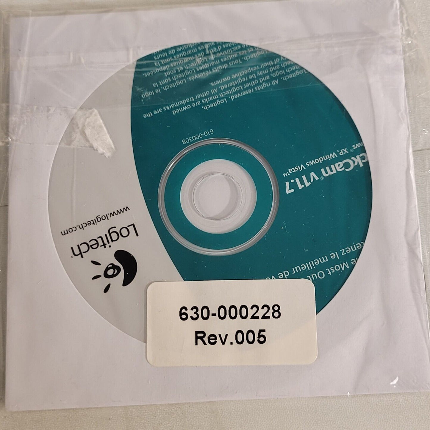 Logitech QuickCam Communicate MP S 5500 Web Cam USB Connector With User Guide