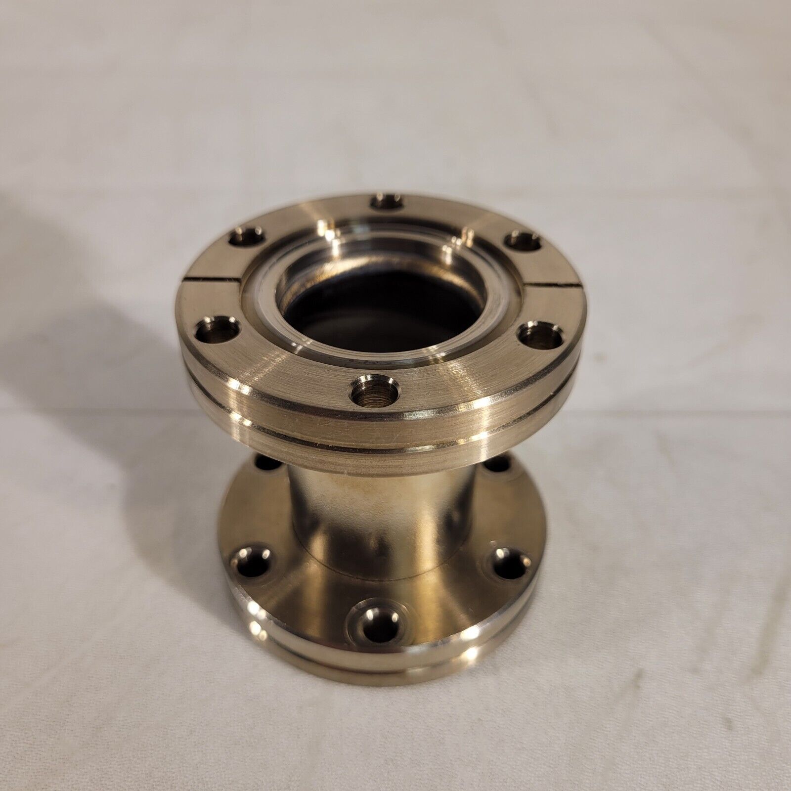 2.75" CF DN35CF Straight Full Nipple 2.75" Length High Vacuum Stainles ...