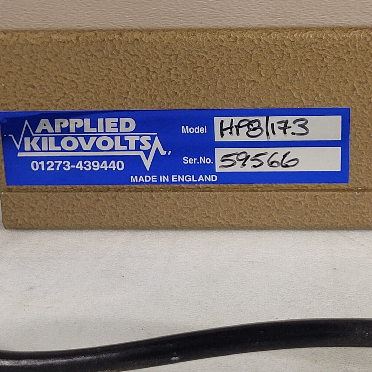 Applied Kilovolts HP8/173 8 kV DC Reversible Power Supply High Voltage