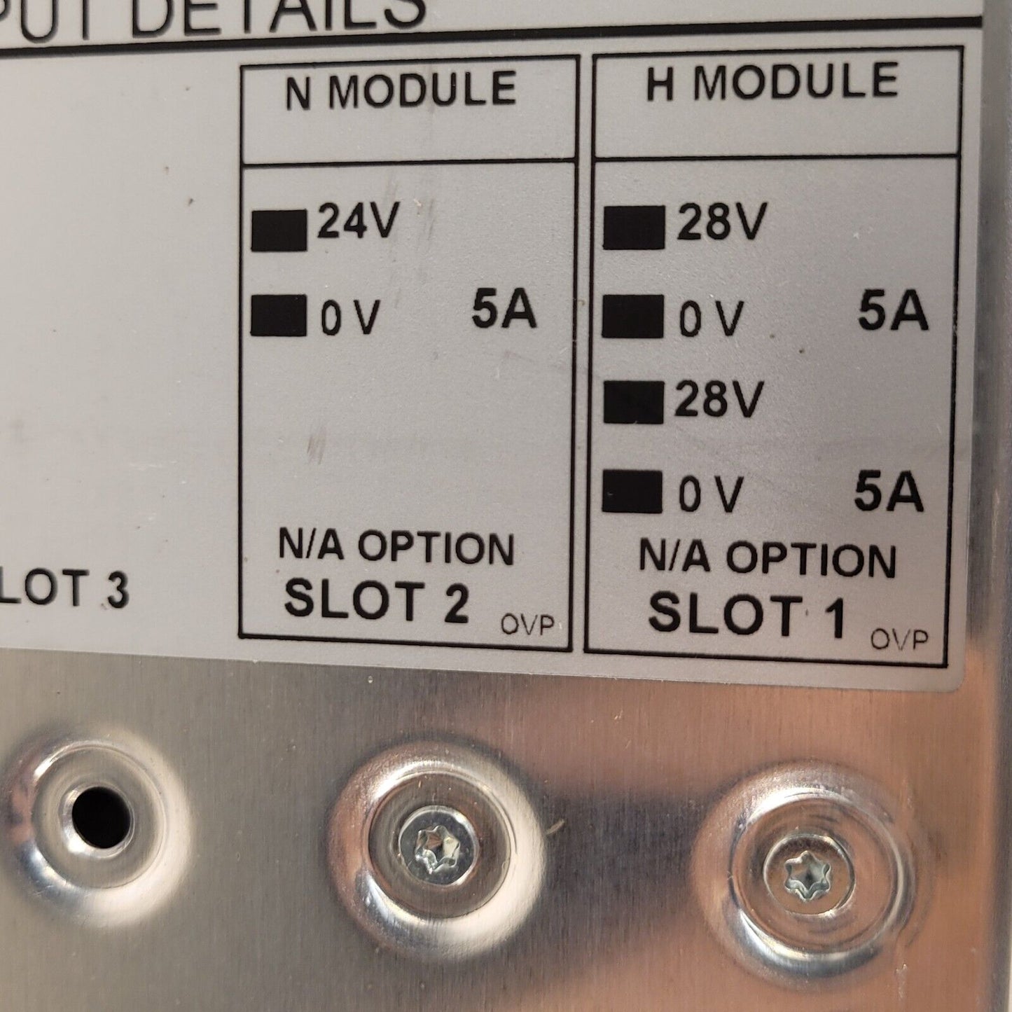 Lambda Alpha 400W Power Supply J40046 24V 28V Outputs 100-230V Input 7A Max