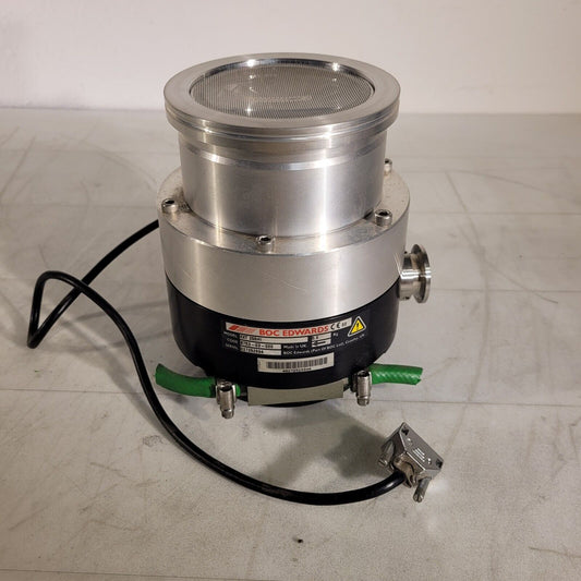 Edwards EXT 255HI with EXDC160 Controller Turbomolecular Vacuum Pump ISO K-100