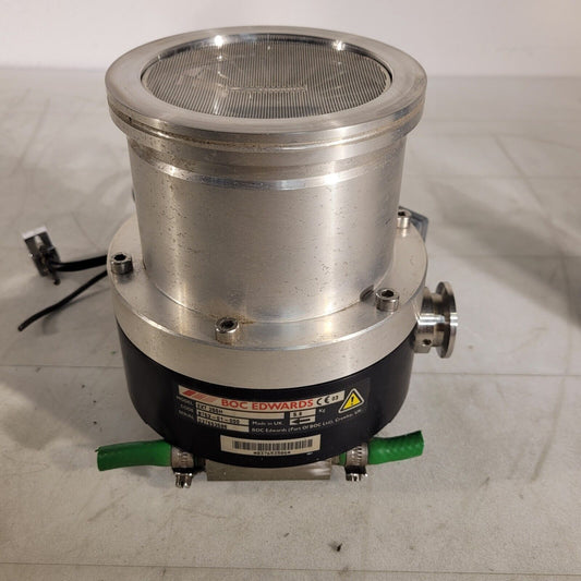 Edwards EXT255H Turbomolecular Vacuum Pump EXDC80 Controller Solenoid ISO K-100