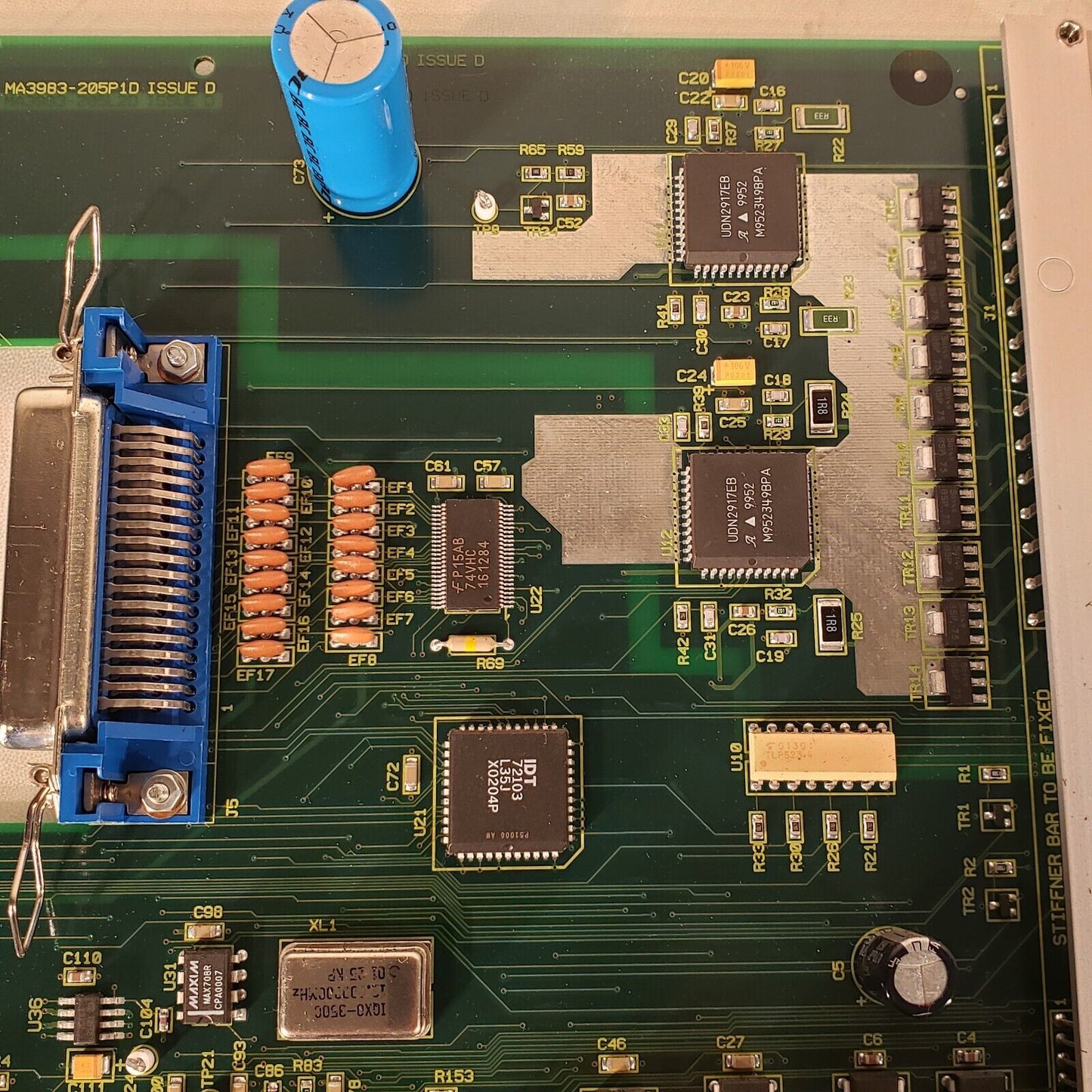 Waters MA3983-205P1D Issuse D Control PCB Board From Micromass Q-TOF-Ultima