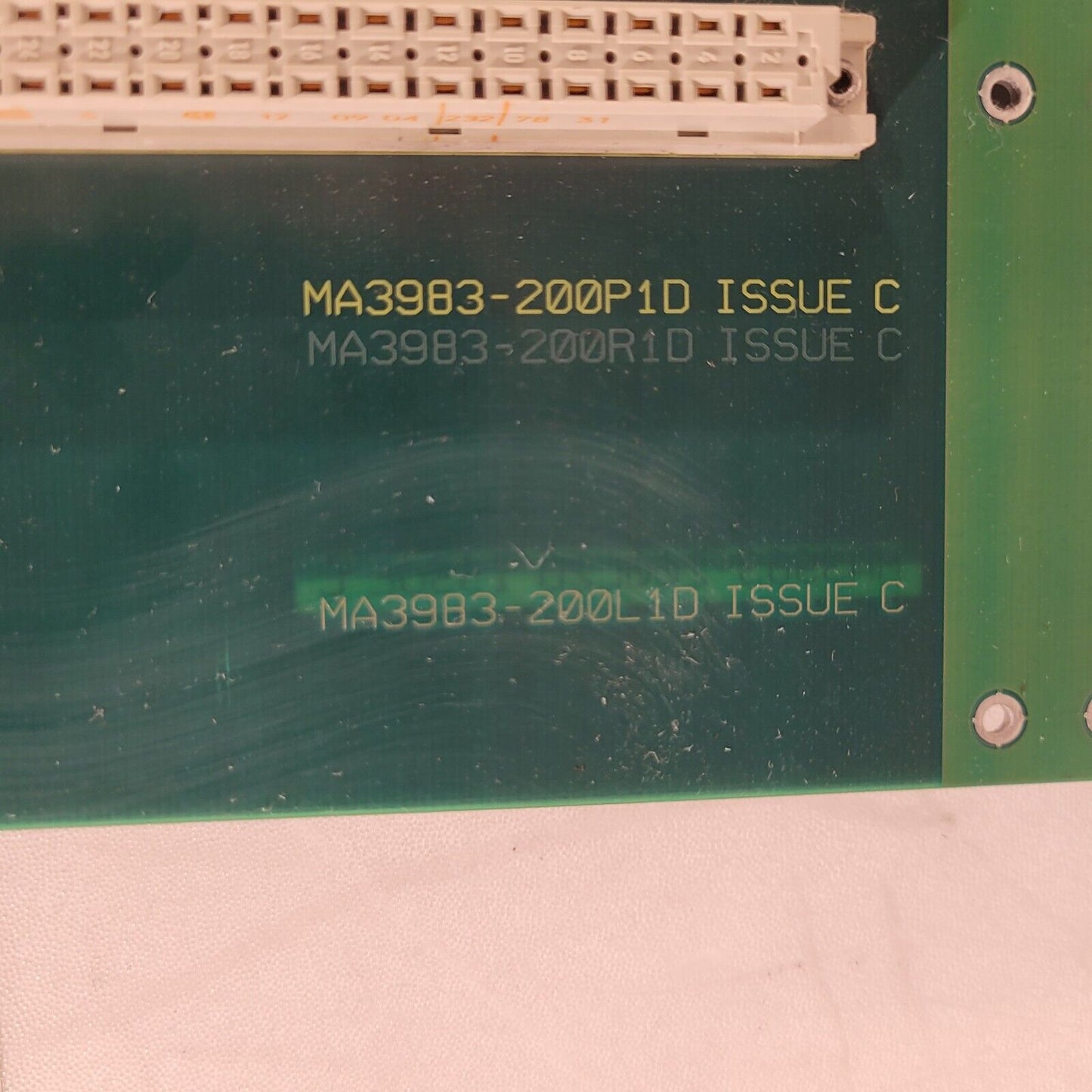 Waters Micromass Q-TOF-Ultima MA3983-200P1D issue C Backplane Circuit Board