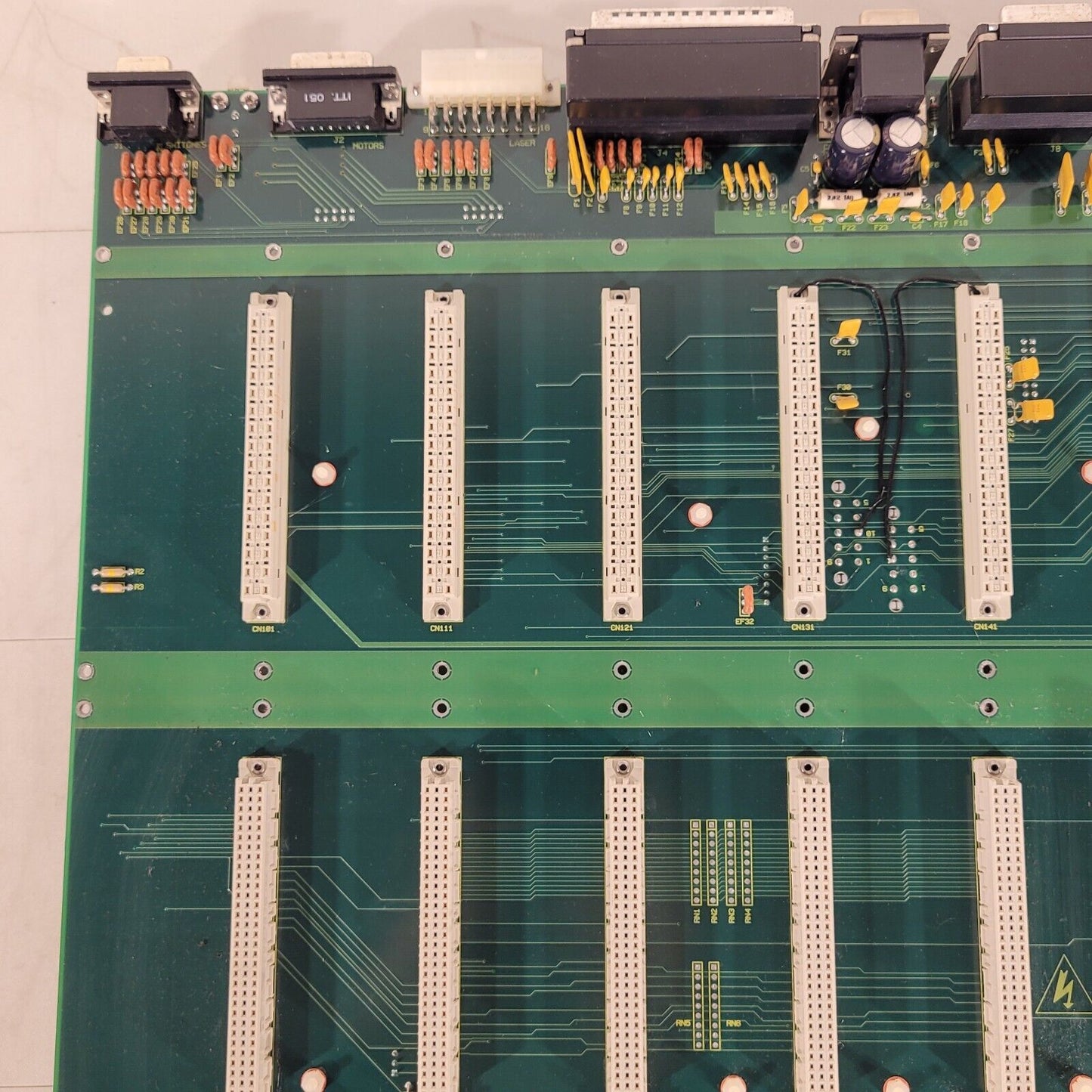 Waters Micromass Q-TOF-Ultima MA3983-200P1D issue C Backplane Circuit Board