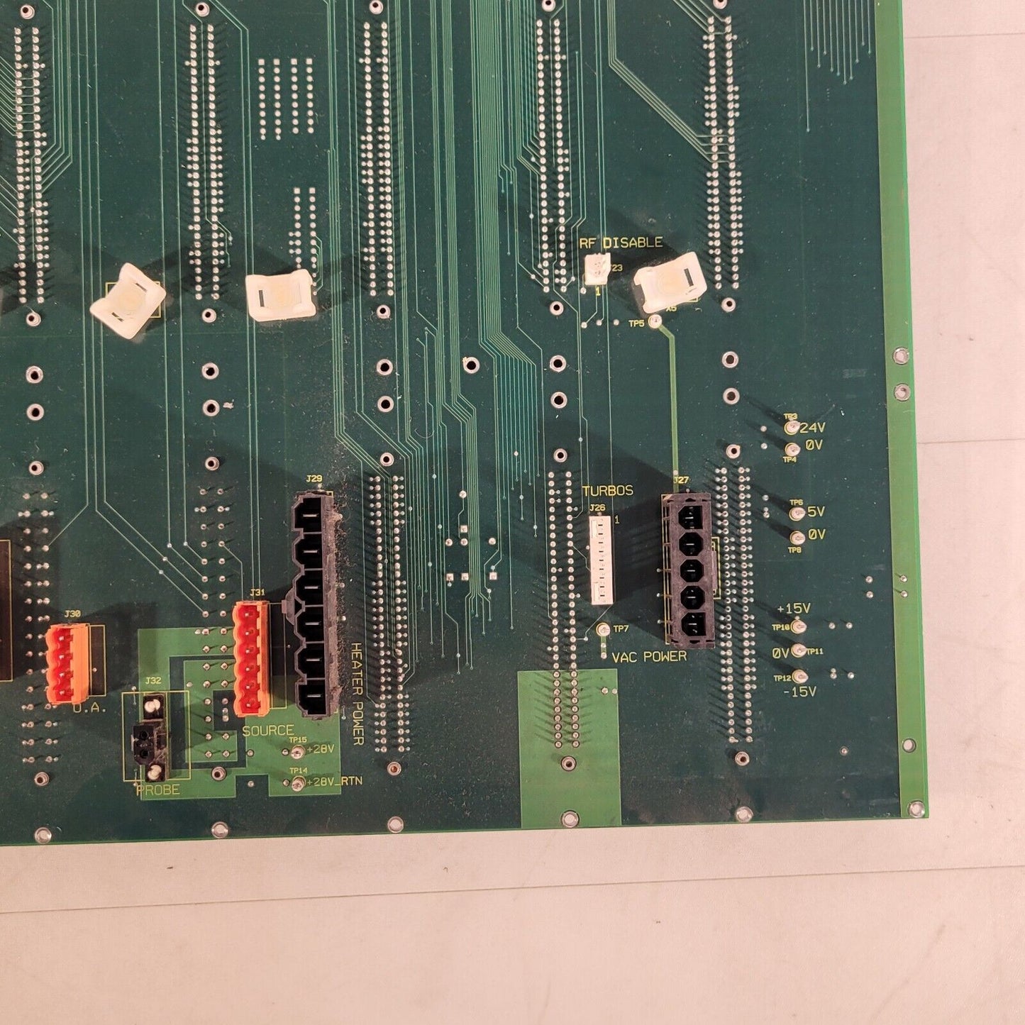 Waters Micromass Q-TOF-Ultima MA3983-200P1D issue C Backplane Circuit Board