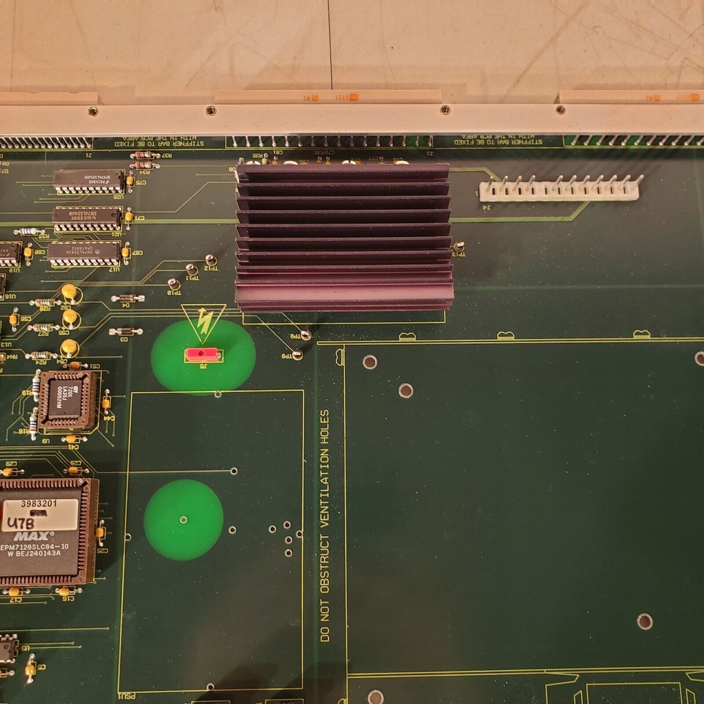 Waters Micromass Q-TOF-Ultima Power PCB MA3983-201L1D Issue D Circuit Board