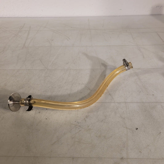 ISO KF25 NW25 Plastic Vacuum Hose With KF25 Flange To Hose Adapter High Vacuum