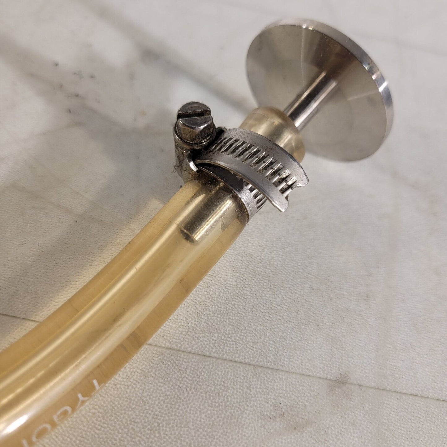 ISO KF25 NW25 Plastic Vacuum Hose With KF25 Flange To Hose Adapter High Vacuum