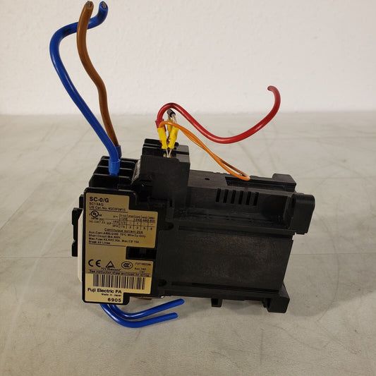 Fuji Electric SC-0/G Contactor 24V DC Max 20A 3 Phase 4GC0F0#10