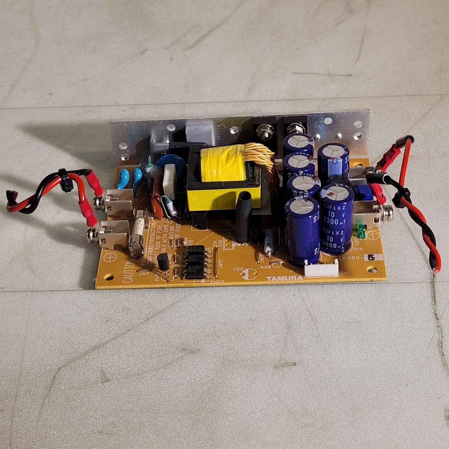 Tamura CPS50-5 Power Supply Input: DC 250V 0.32A Output: DC 5V 10A 4873-11 Z