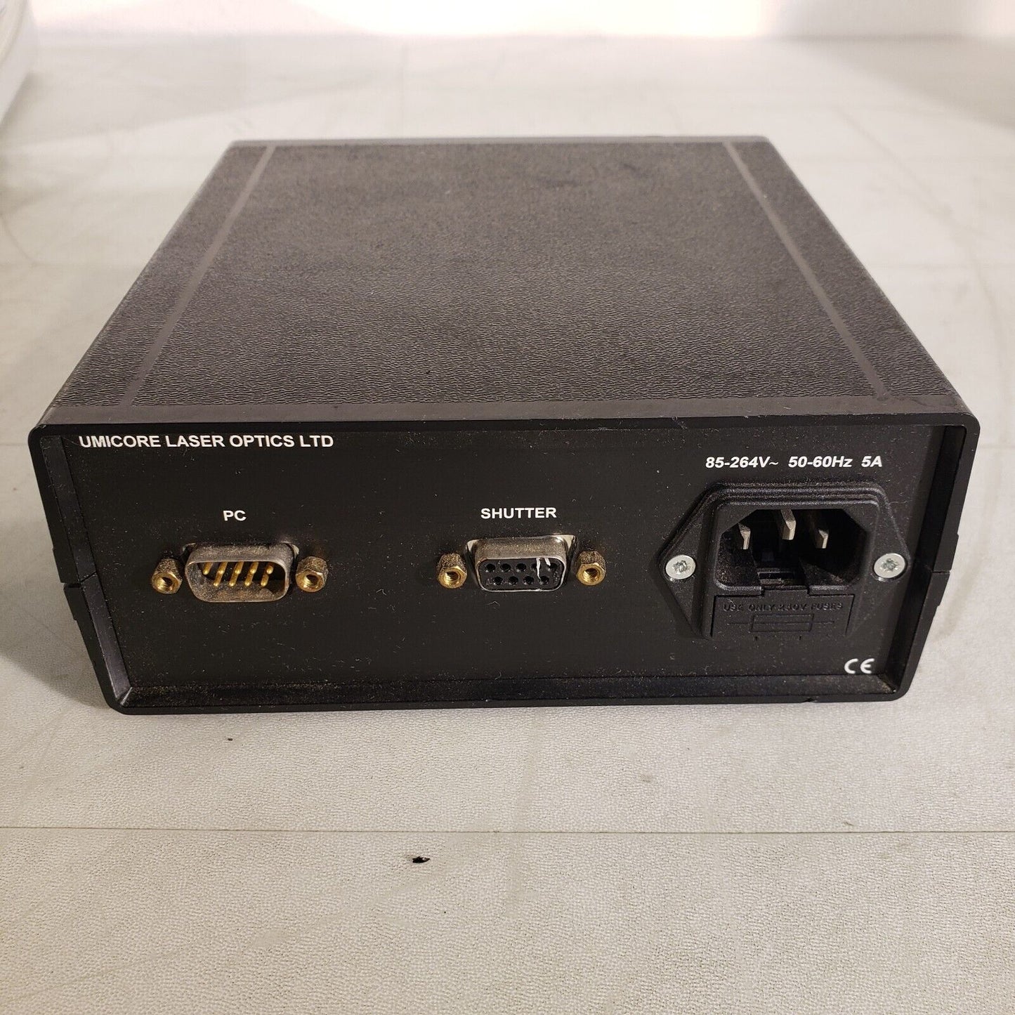 Umicore LSC01 Laser Shutter Controller 85-264VAC 5A 50-60Hz Optics, ULO