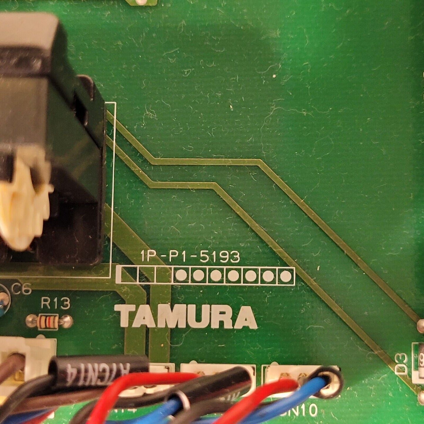 Tamura 1P-P1-5193 A7 Power Supply From Jeol SM67010BU Electron Microscope