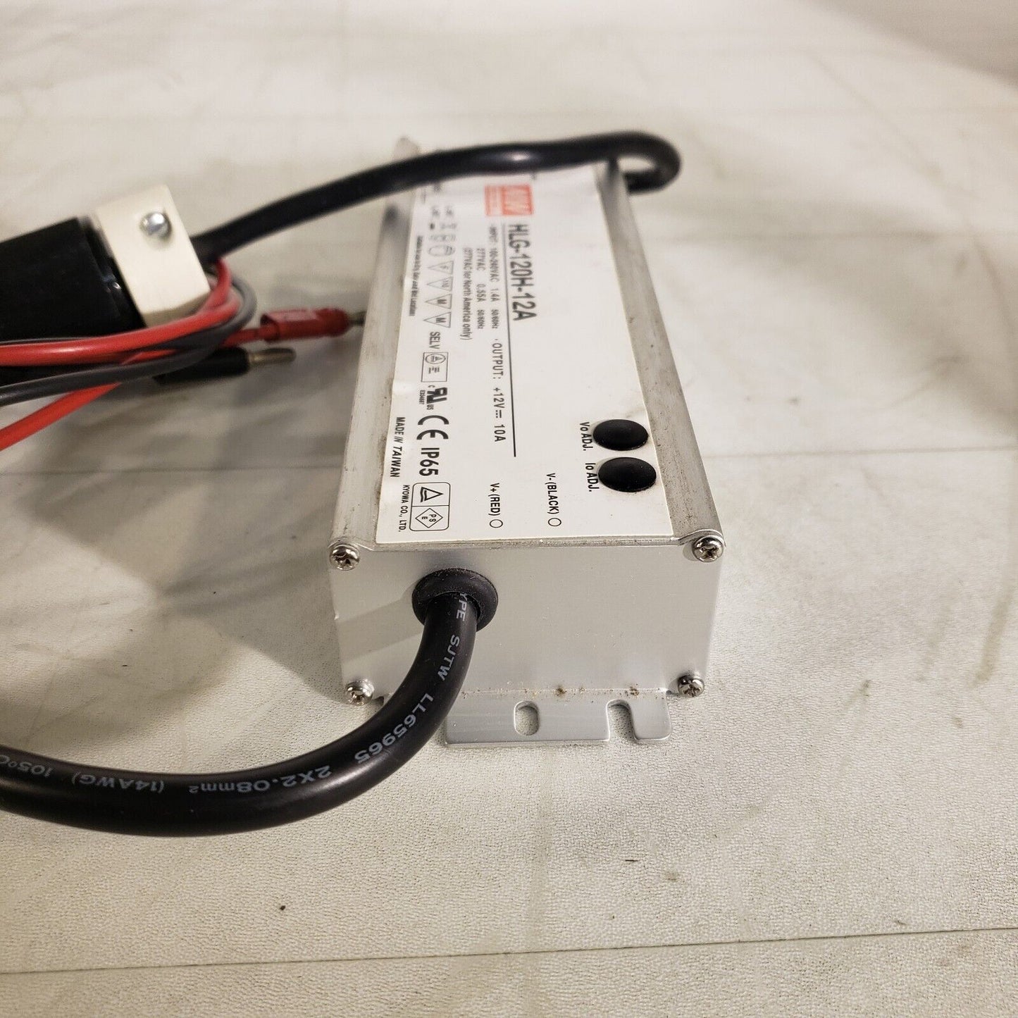 Mean Well HLG-120H-12A IP65 Power Supply 120W 12V 10A Ouptut