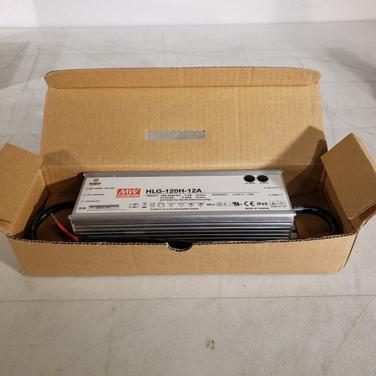 Mean Well HLG-120H-12A IP65 DC Power Supply 12V 10A 120W Output