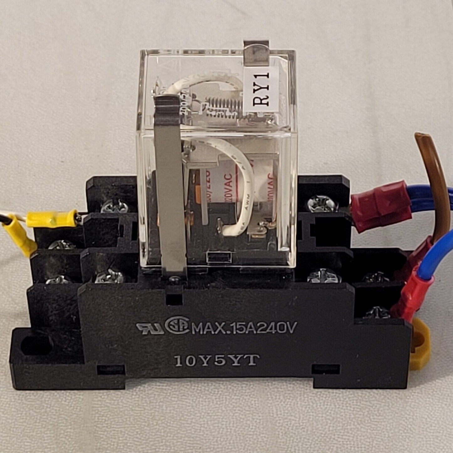 Omron LY2N 200/220 VAC Relay Electromagnetic DPDT 10A 110VAC  1/2HP  12A 240VAC