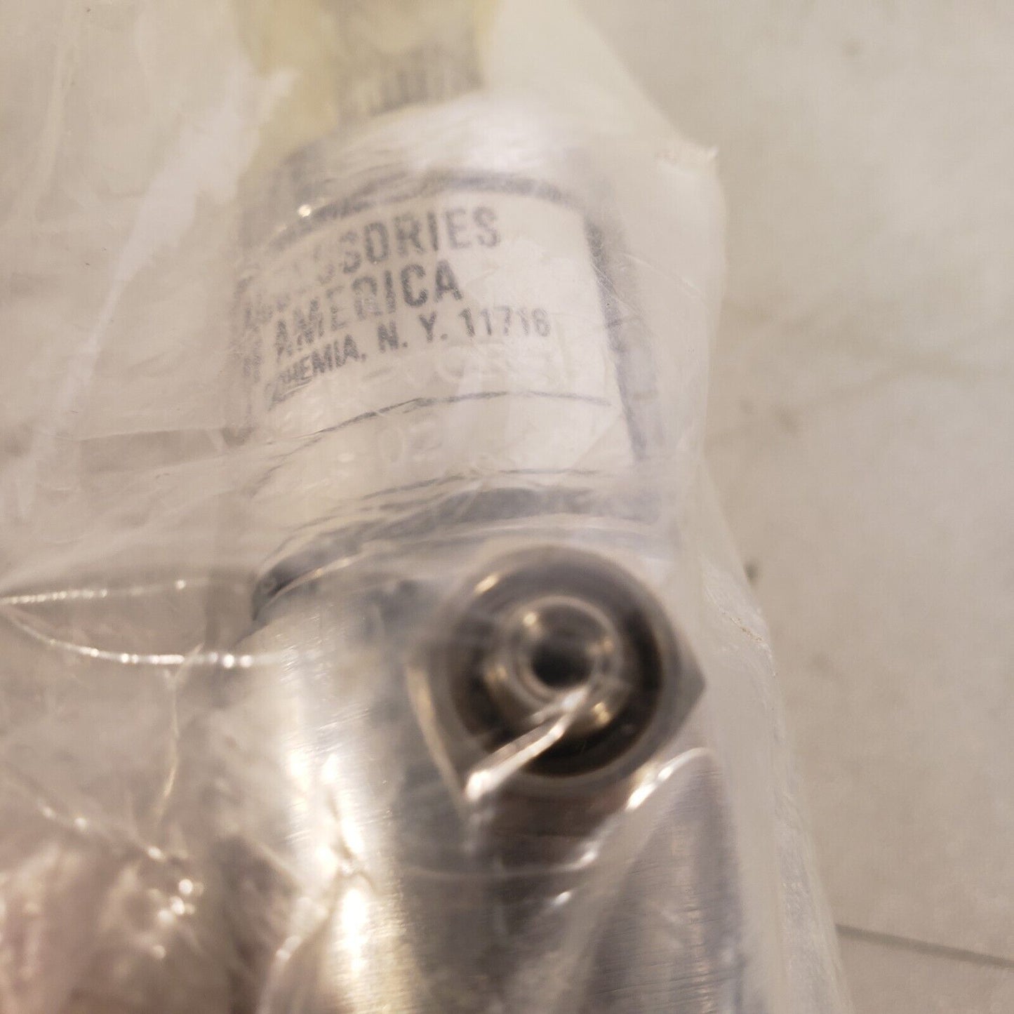 Vacoa MV-25-ST-VCR-SP Micrometer Needle Valve 1/8" VCR Fittings SS High Vacuum