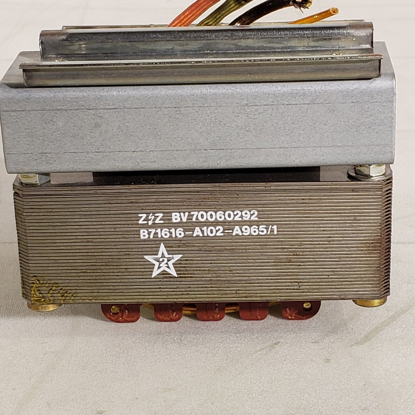 ZZ BV 70060282 Block Transformer B71616-A102-A965/1 From Bruker D8 XRD