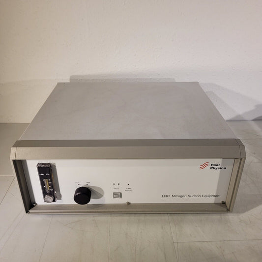 Paar Physica LNC Nitrogen Suction Equipment, Anton Paar LN2 N2 Controller