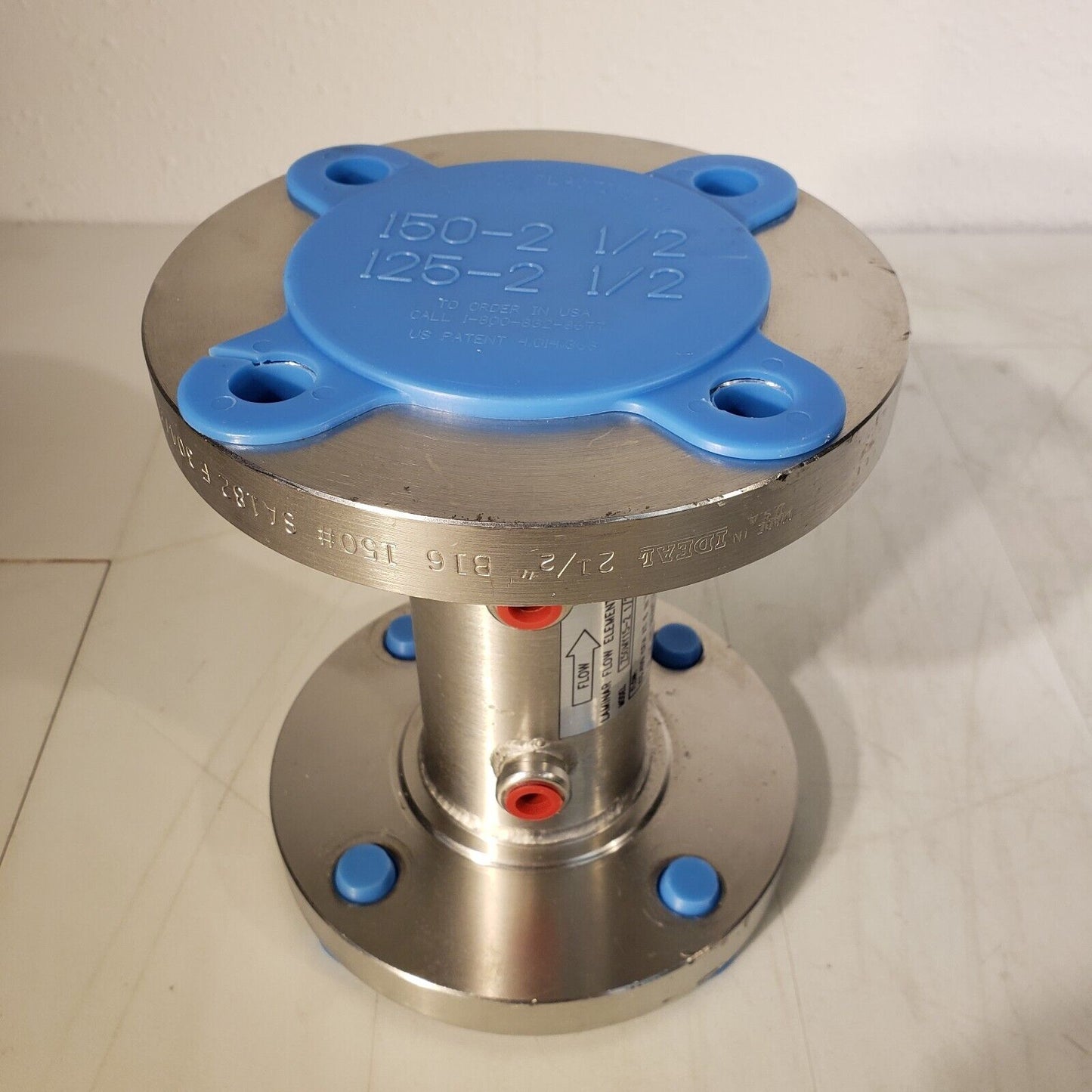 Meriam Z50MY15-2 1/2 Laminar Flow Element LFE Gas 2-1/2" Diameter Tube 60 CFM