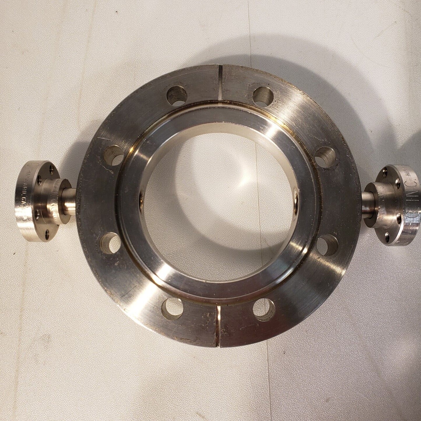 MDC 4.5" DN63CF To Two 1.33" DN16CF Conflat Flanges Connector High Vacuum 4-Way