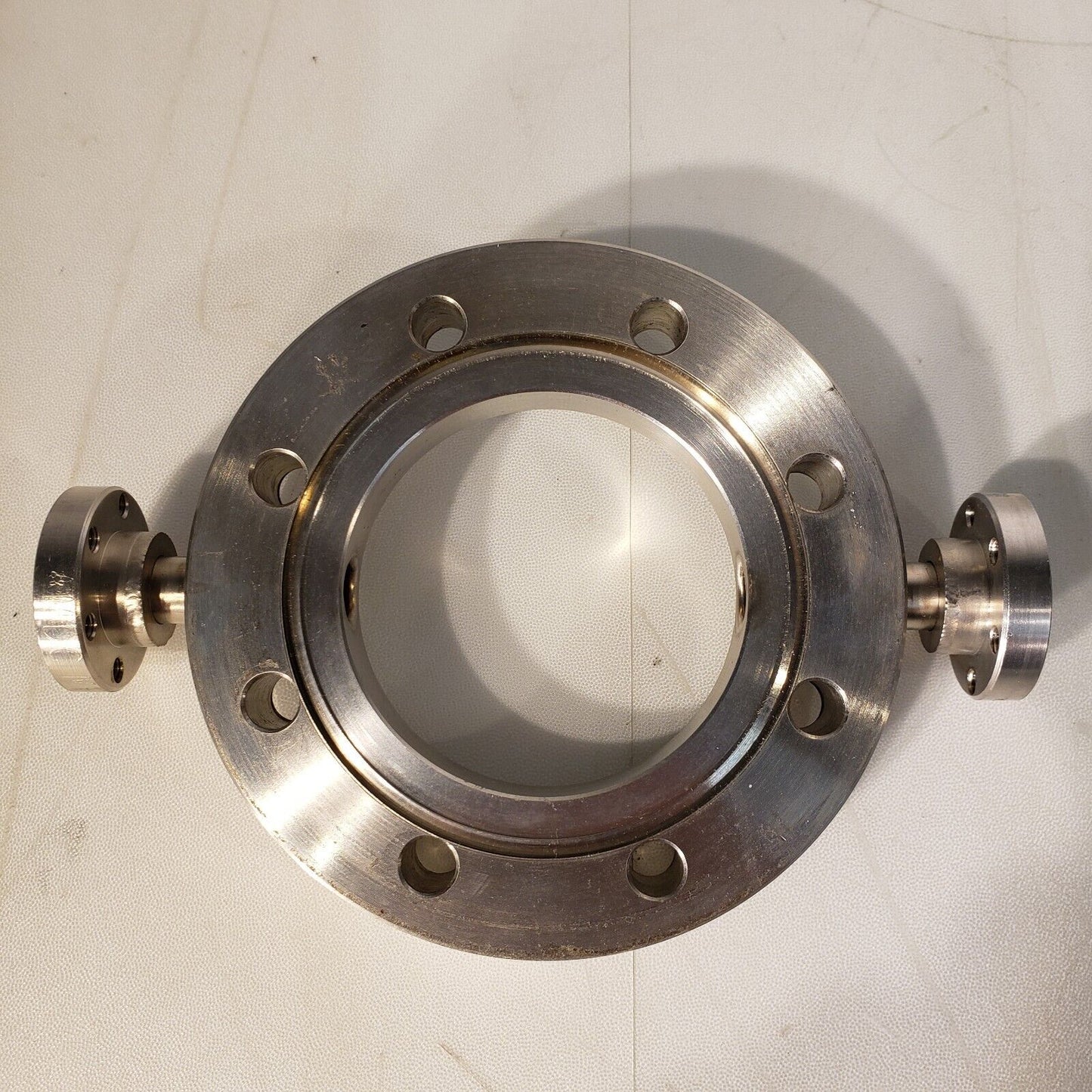 MDC 4.5" DN63CF To Two 1.33" DN16CF Conflat Flanges Connector High Vacuum 4-Way