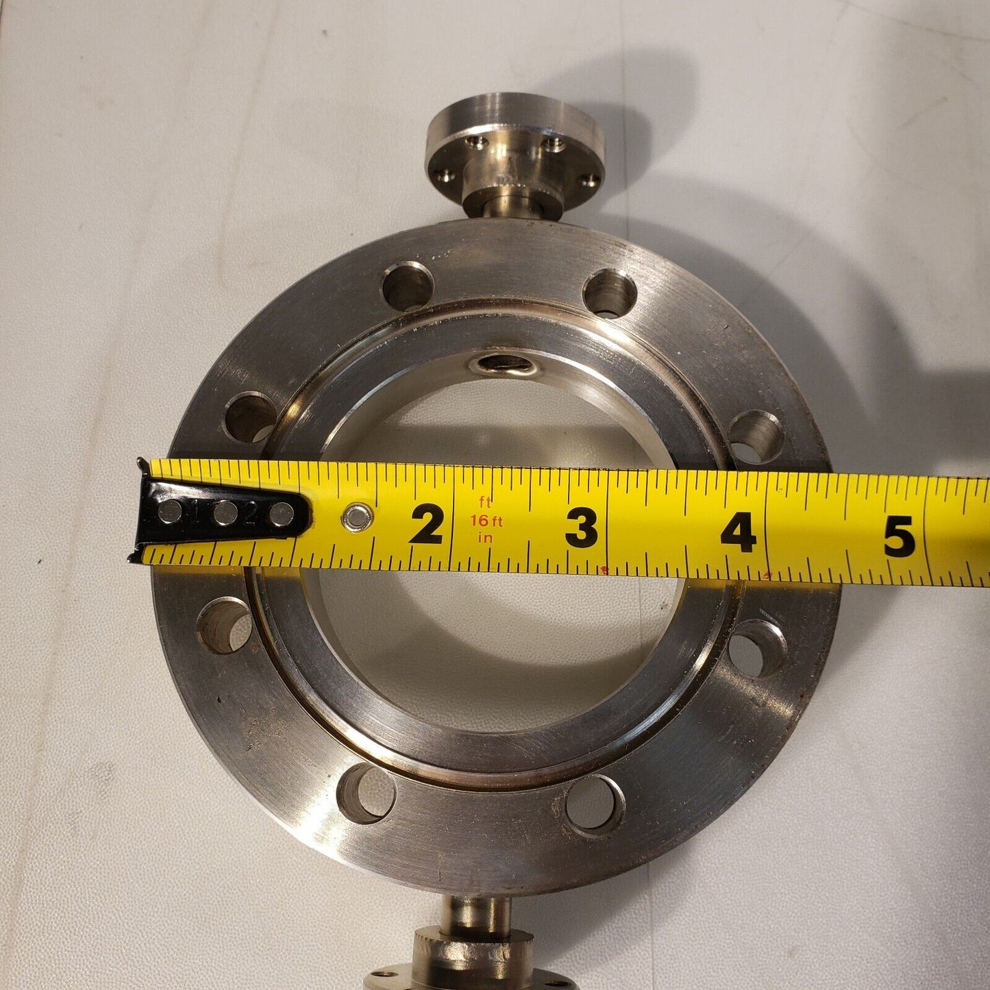 MDC 4.5" DN63CF To Two 1.33" DN16CF Conflat Flanges Connector High Vacuum 4-Way