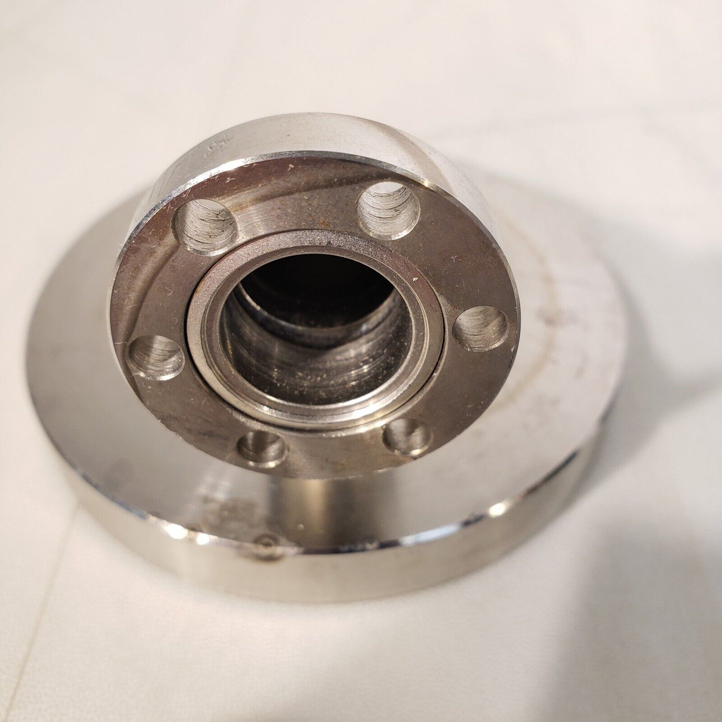 MDC 4.5" DN63CF To 1.33" DN16CF Elbow Adaptor Conflat Flange High Vacuum MISSING