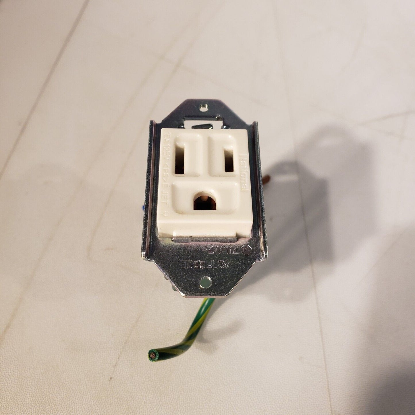National WN1101 Receptacle 125V 15A Power Entry Socket