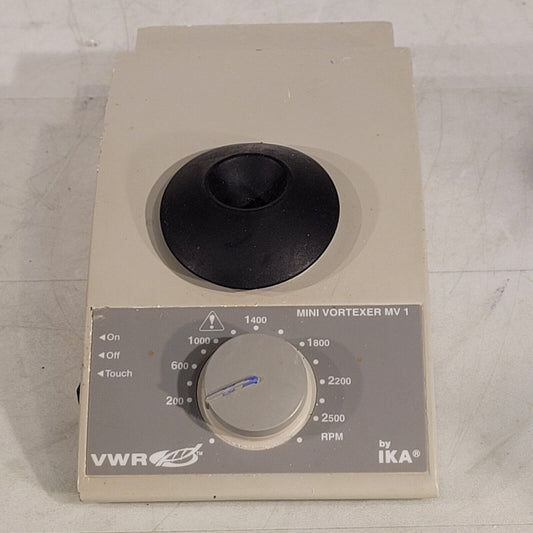 VWR MV1 Mini Vortexer 200-2500 Rpm 115V 50/60Hz 31W IKA 03.167901