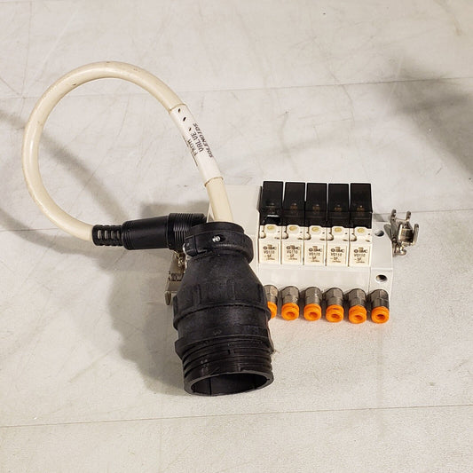 SMC A-471-9800013 Solenoid Manifold 5x VQ110-F5 Pneumatic Air Controller
