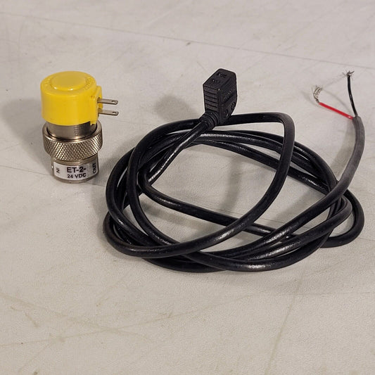 Clippard ET-2-24 VDC 2-Way Control Valve Solenoid 24vdc ETO-2 ET-2 ET-2-24V