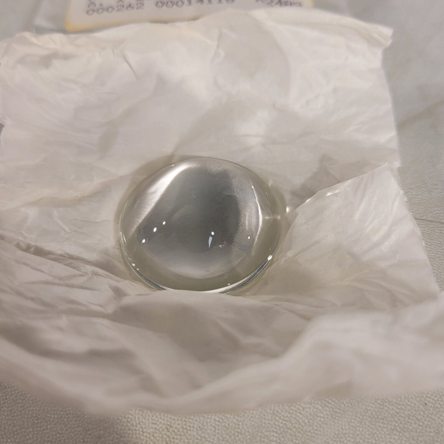 Melles Griot 01LAG117 Aspheric Lens 32.5mm DIA. X 25mm FL 00026200014118A2489