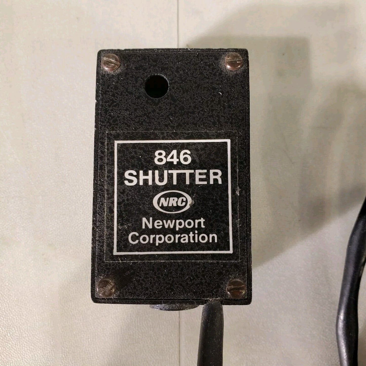 Newport 846 Laser Beam Safety Shutter XLR Connector