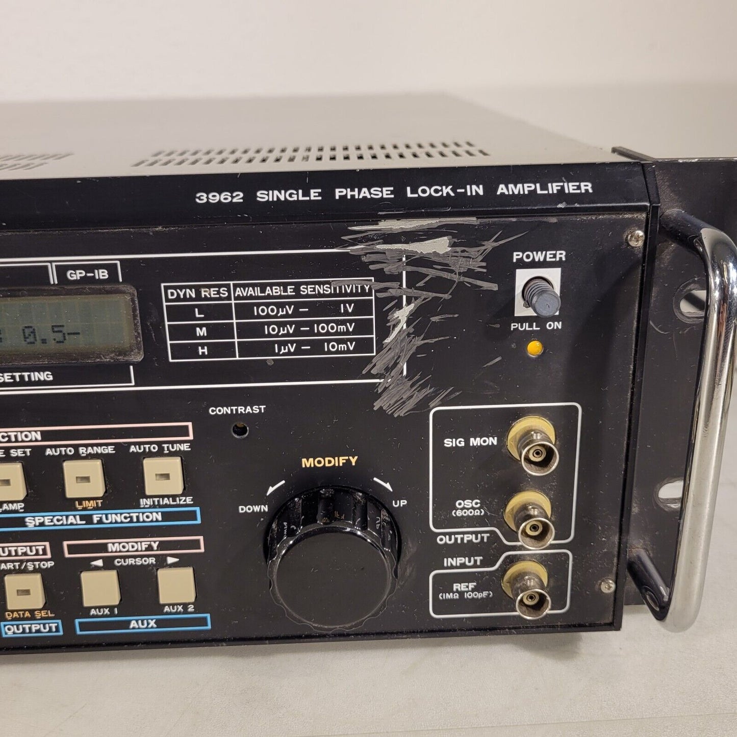 Ithaco 3962A Single Phase Lock-In Amplifier Auto Function Filter Frequency Adj