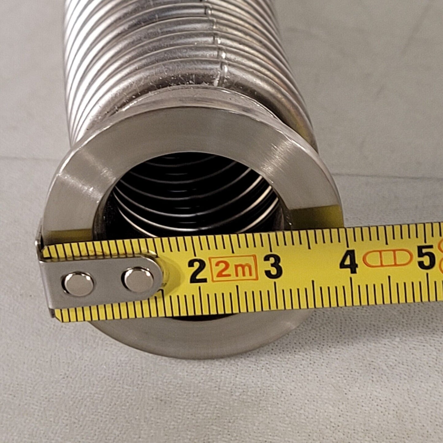 ISO KF25 NW25 Stainless Steel High Vacuum Bellows Hose 25cm 250mm Length Flex