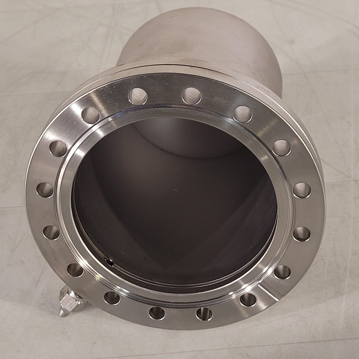 6'' Conflat High Vacuum Chamber Half Nipple DN100CF CF CF100 w 1/4" Swagelok