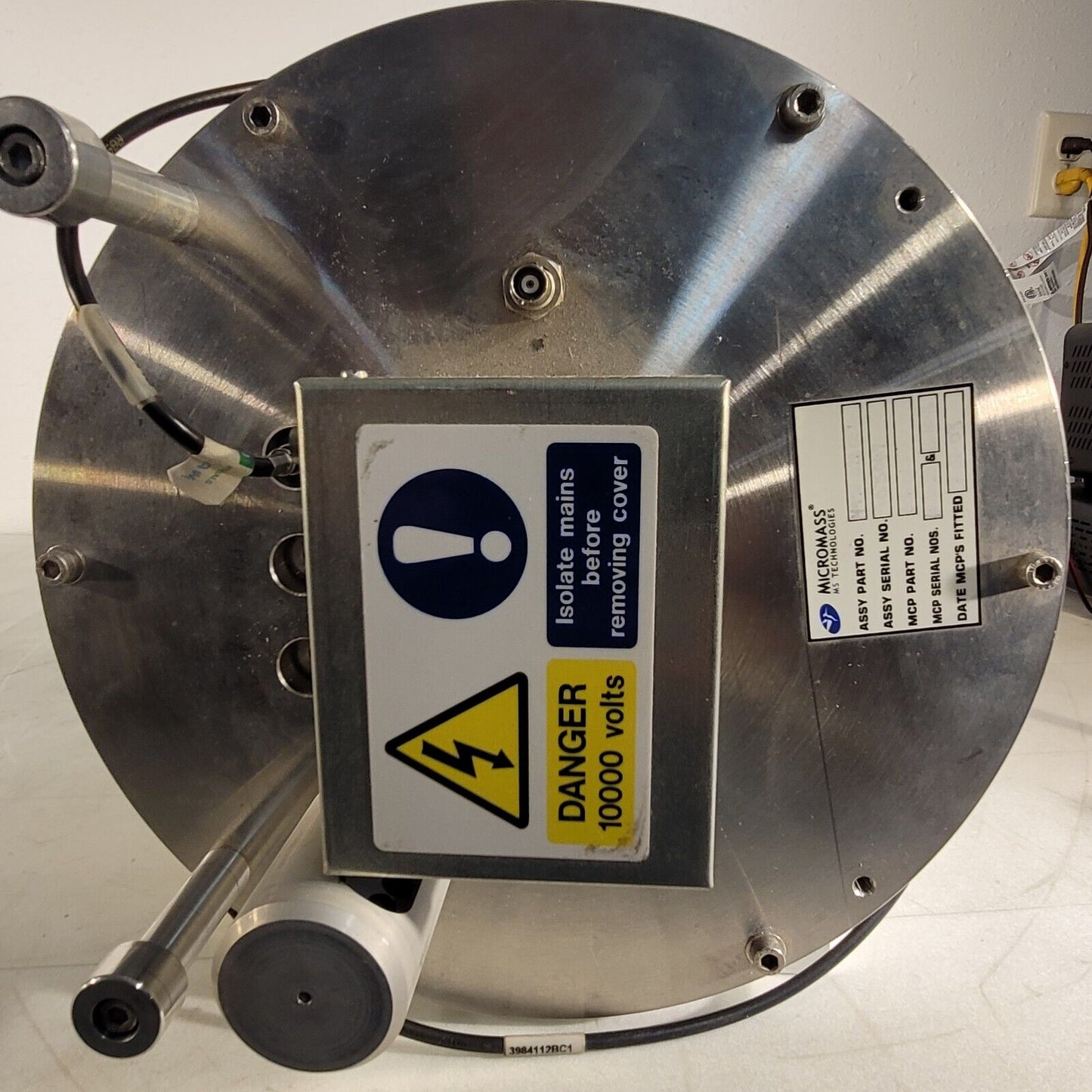 Micromass Ion Beam Guide Chamber From Micromass Q-TOF-ULTIMA Mass Spectrometer