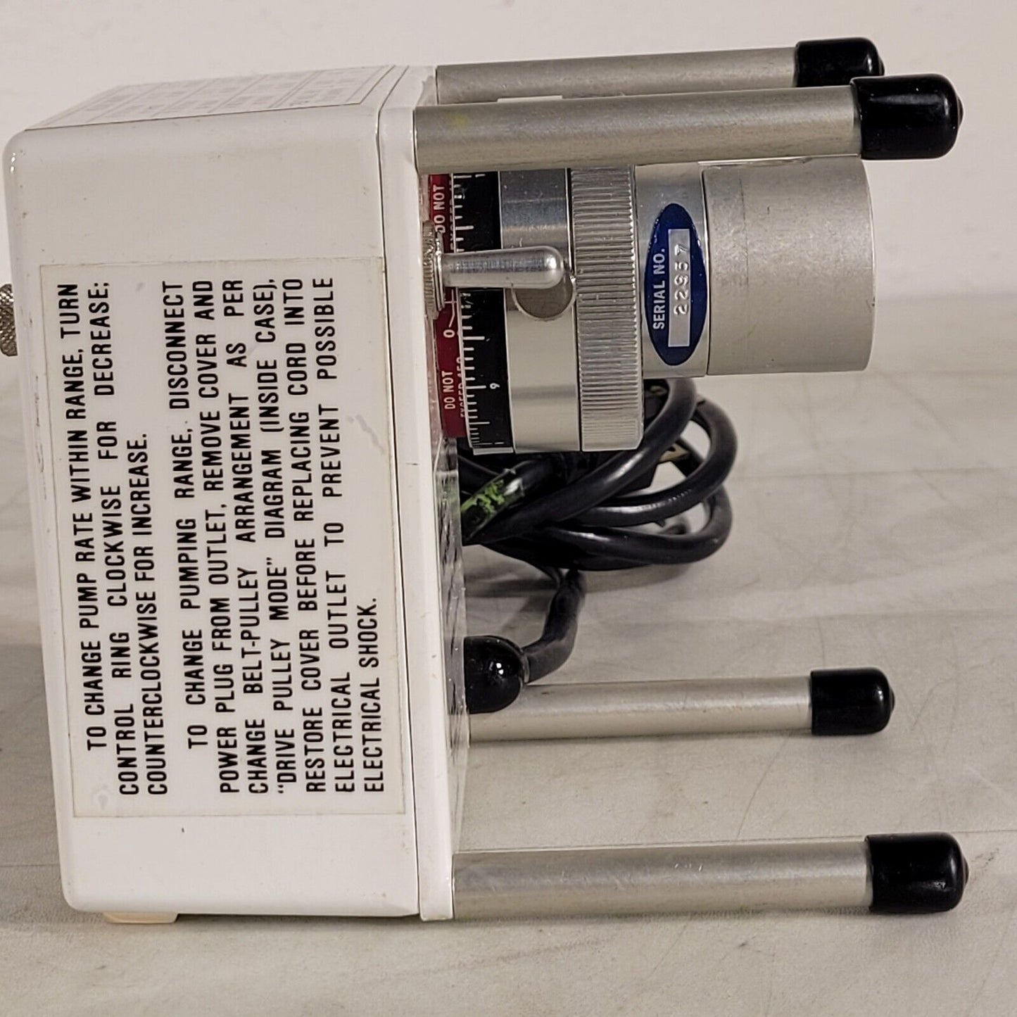 Fluid Metering Lab Pump Jr RHSY Synchronous Pump 115V 60Hz