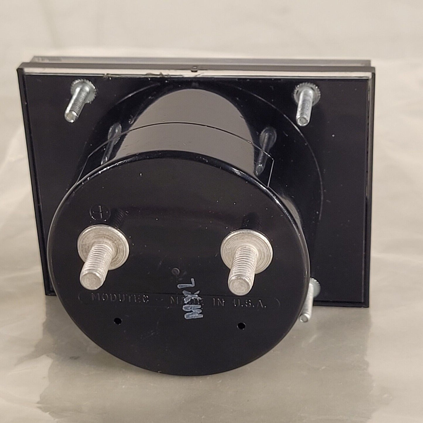 Modutec Kilovolts Panel Analog Meter 0-12 kV DC Voltage Meter Gauge Vintage