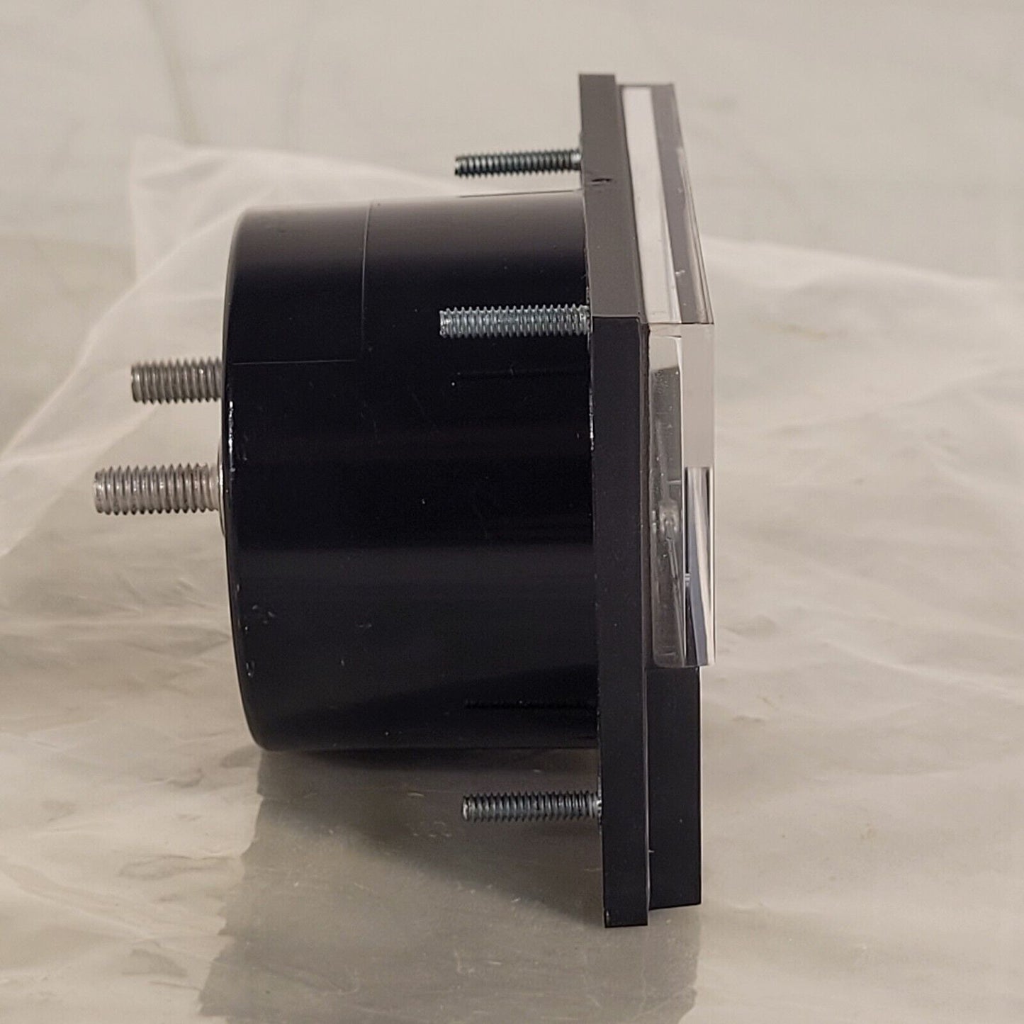 Modutec Kilovolts Panel Analog Meter 0-12 kV DC Voltage Meter Gauge Vintage